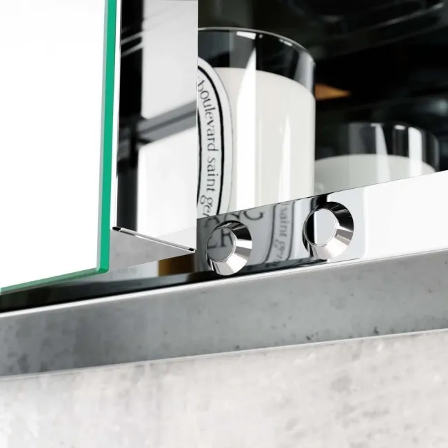 Arabella Illuminated LED Mirror Cabinet 600x600mm