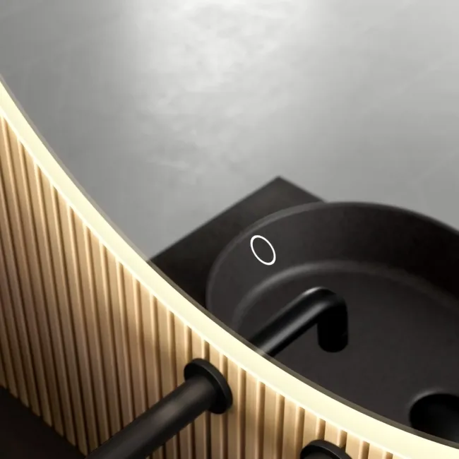 Grace Round Illuminated LED Mirror 800mm