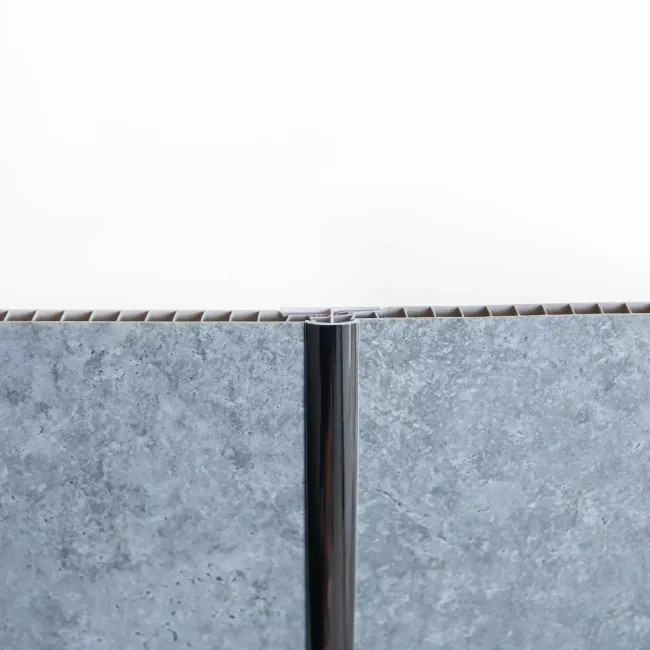 Trepanel Aqua® Shower Panel PVC H Joint Silver