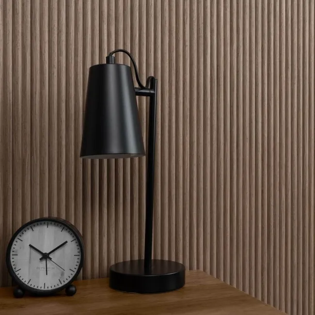 Trepanel Flex® Smoked Oak Flexible Acoustic Wood Panels 2400x300