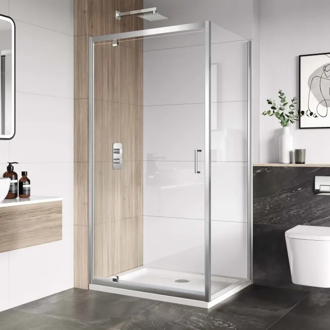 London 6mm Pivot Shower Enclosure 1000x700mm
