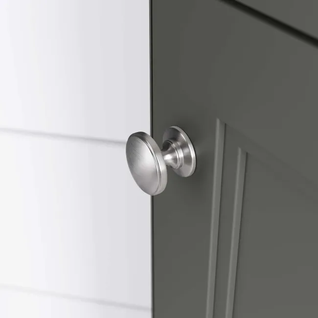 Lucia Graphite Grey Corner Basin Vanity 400mm