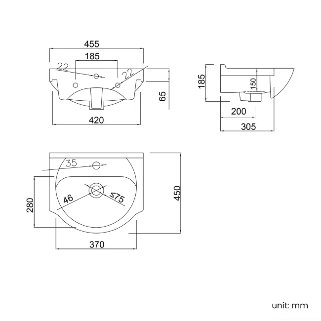 Quartz Gloss White Combination Vanity Basin and Houston Toilet 950mm