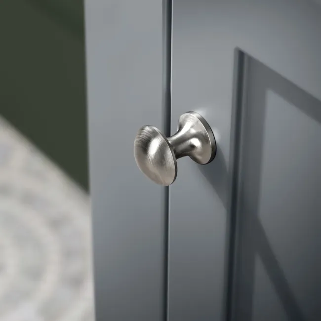 Bermuda Dove Grey Floor Standing Tall Cabinet 1500x350mm