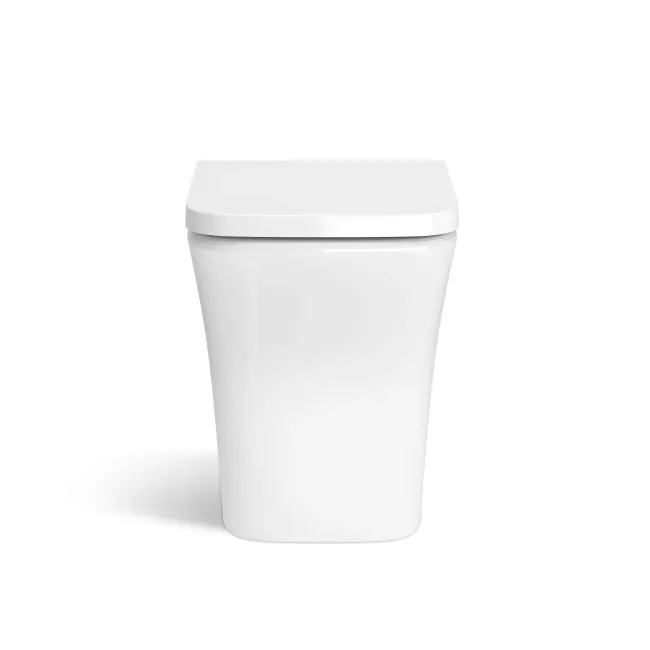 Havana Fluted Coastal White Combination Vanity Basin and Houston Toilet 1100mm - Black Accents - Right Handed