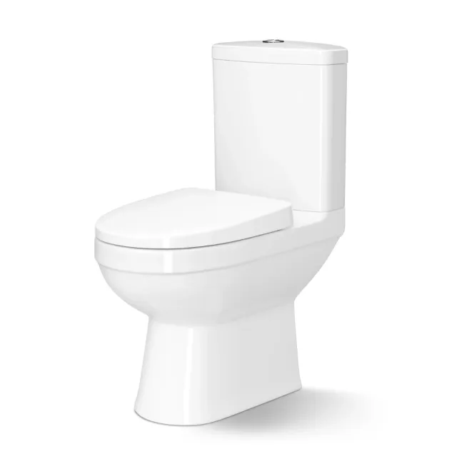 Seattle Rimless Close Coupled Toilet & Pedestal Basin Set
