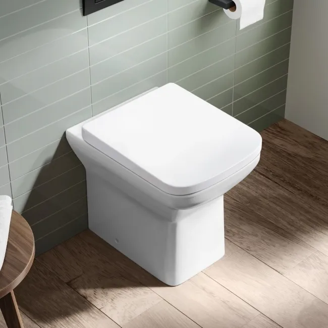Dallas Rimless Back To Wall Toilet With Soft Close Seat