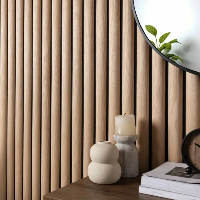 Trepanel Design® Oak Curve Acoustic Wood Wall Panels