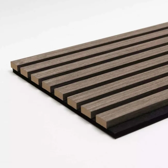 Trepanel XL® 3m Walnut Brown Acoustic Wood Standard Slat Panels