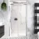 Stockholm Easy Clean 8mm Frameless Sliding Shower Door 1000mm