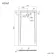 Sydney Low Profile Rectangular Gloss White Stone Shower Tray 1600x800mm