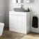 Trent Gloss White Cabinet 800mm - Excludes Counter Top Basin