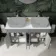 Bermuda Dove Grey Cabinet with Marble Top 1200mm - Excludes Counter Top Basins