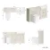 Monaco Chalk White Combination Vanity Basin and Boston Toilet 1500mm