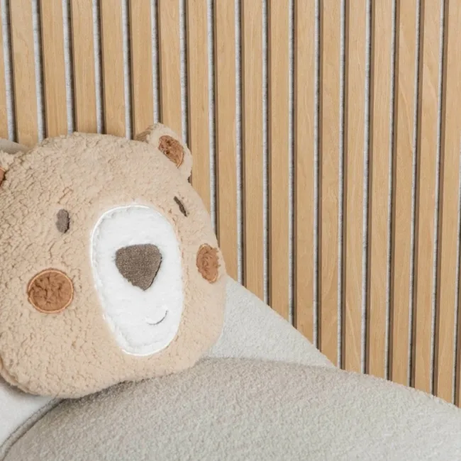 Trepanel® Oak on Grey Felt Acoustic Wood Wall Panels