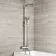 Galway Square Chrome Thermostatic Bath Filler Shower Set