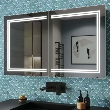 Allyson Illuminated LED Mirror Cabinet 600x1000mm