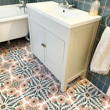 Bermuda Chalk White Basin Vanity 800mm