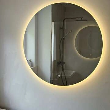 Grace Round Illuminated LED Mirror 800mm