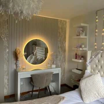 Grace Round Illuminated LED Mirror 800mm