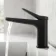 Aire Matt Black Basin Mixer Tap