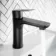 Glen Matt Black Basin Mixer Tap