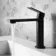 Tees Matt Black Basin Mixer Tap