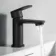 Avill Matt Black Basin Mixer Tap