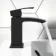 Brora Matt Black Cloakroom Basin Mixer Tap