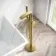 Severn Brushed Brass Freestanding Bath Shower Mixer Tap