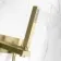 Tamar Brushed Brass Wall Mounted Bath Mixer Tap & Handheld Shower