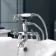 Bray Traditional Chrome Bath Shower Mixer Tap