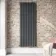 Faro Anthracite Double Flat Panel Vertical Radiator 1800x630mm