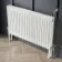 Athens White Triple Column Horizontal Traditional Radiator 600x1010mm