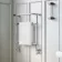 Gibraltar Wall Hung Large White Traditional Heated Towel Radiator (With Overhanging Rail)