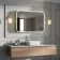 Willow Brushed Brass Illuminated LED Mirror Cabinet 700x1000mm