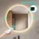 Kay Round Illuminated LED Mirror With BLUETOOTH Speaker 500mm