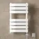 Santorini Electric White Flat Panel Heated Towel Rail 650x400mm