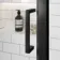 London Matt Black 6mm Pivot Shower Enclosure 900x700mm