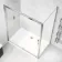Hamburg Easy Clean 8mm Sliding Shower Enclosure 1400x760mm - Easy Fix Feature