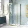 London Brushed Brass 6mm Pivot Shower Enclosure 700x700mm