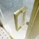 London Brushed Brass 6mm Bifold Shower Enclosure 1000x700mm