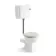 Hudson Traditional Toilet With Low-Level Cistern and Chalk White Wooden Seat