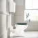 Hudson Traditional Toilet With Low-Level Cistern and Midnight Green Wooden Seat