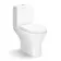 Orlando Rimless Close Coupled Toilet With Soft Close Seat