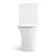 Brooklyn Rimless Comfort Height Close Coupled Toilet With Soft Close Seat