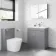 Trent Stone Grey Basin Vanity 800mm