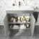 Trent Stone Grey Basin Vanity 800mm