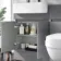 Foster Stone Grey Combination Vanity Basin and Seattle Toilet 1200mm