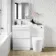 Trent Gloss White Combination Basin Drawer and Boston Toilet 1100mm - Left Handed